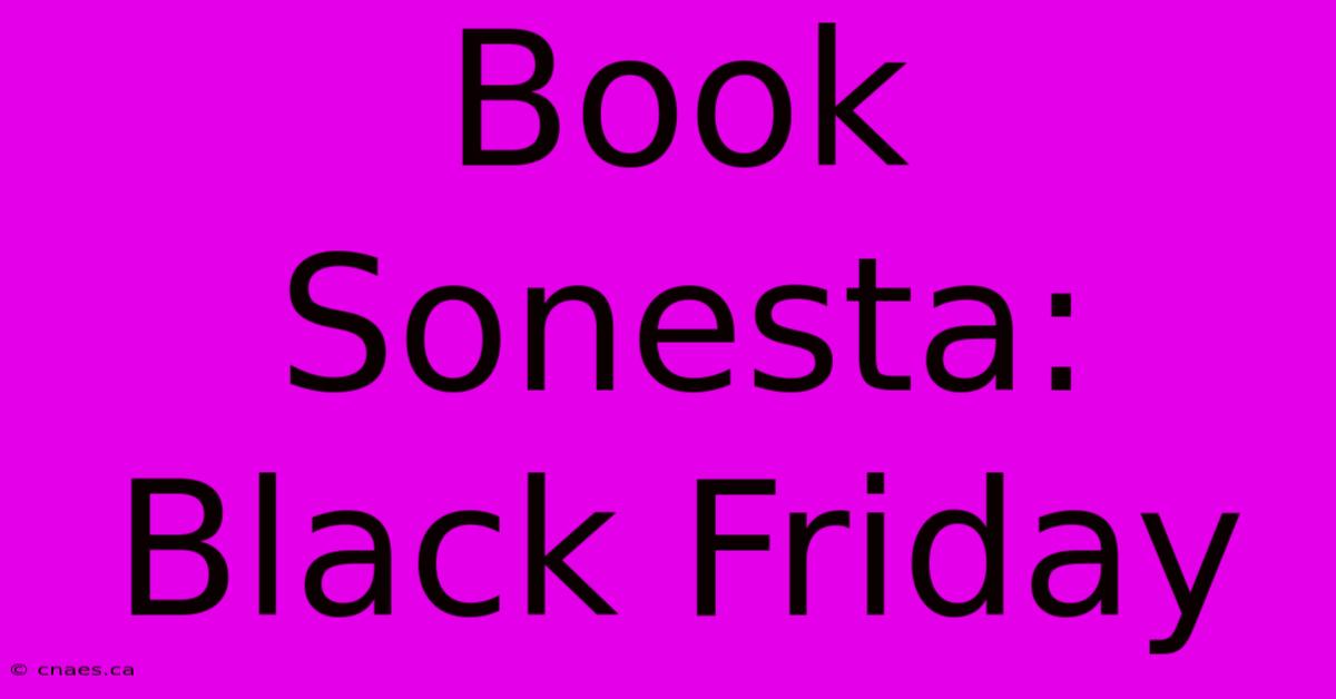 Book Sonesta: Black Friday