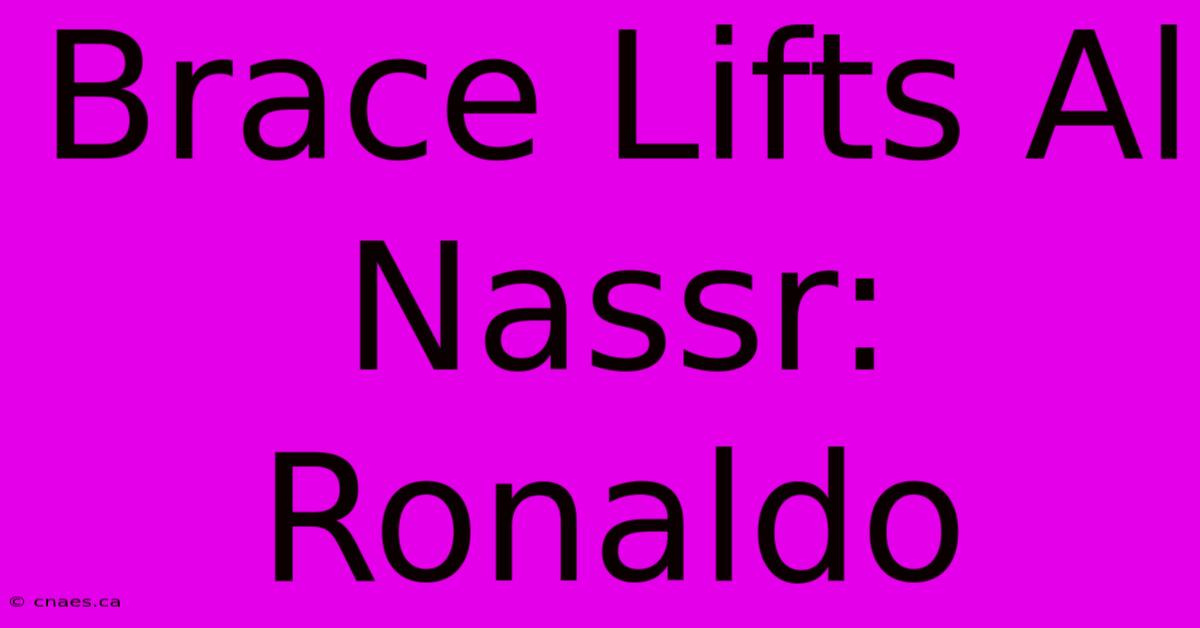 Brace Lifts Al Nassr: Ronaldo