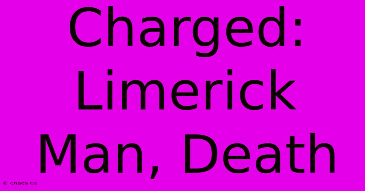 Charged: Limerick Man, Death