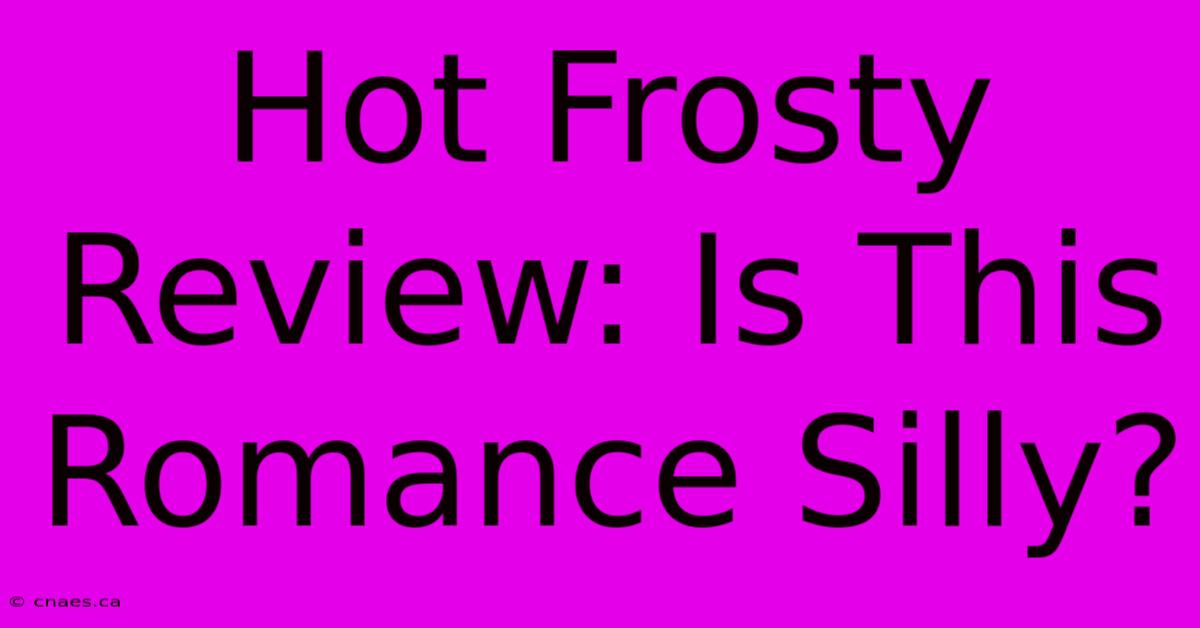 Hot Frosty Review: Is This Romance Silly?