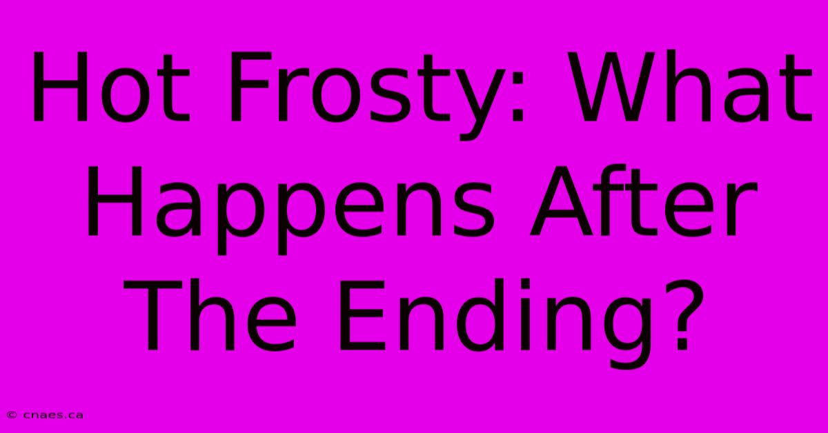 Hot Frosty: What Happens After The Ending?