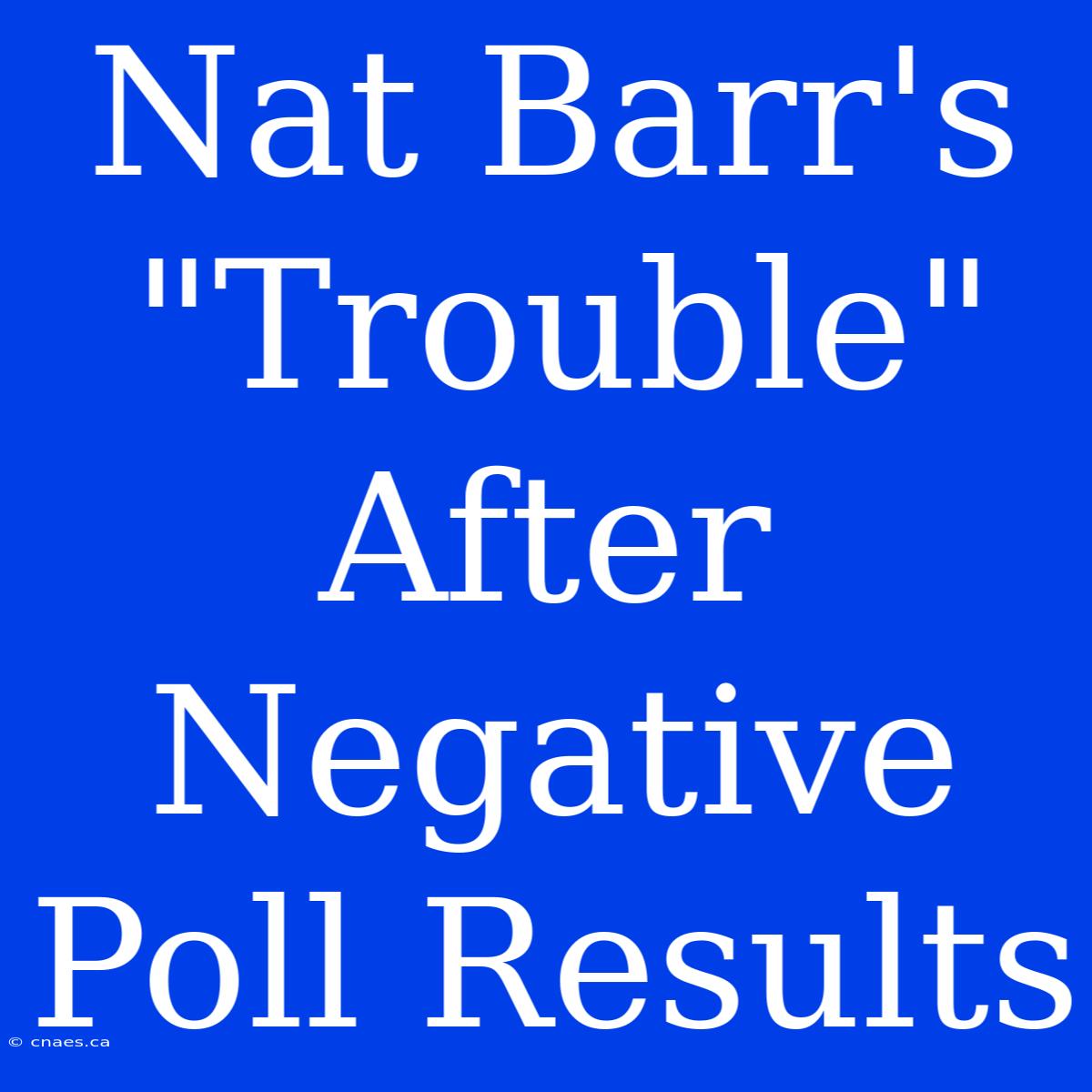 Nat Barr's 