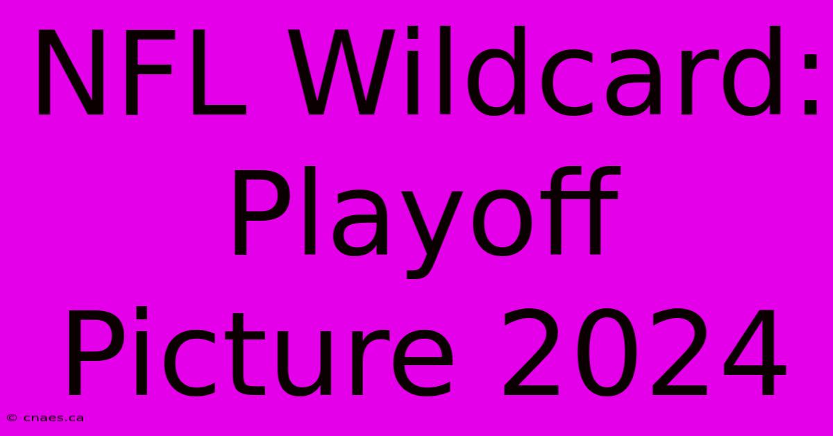 NFL Wildcard: Playoff Picture 2024