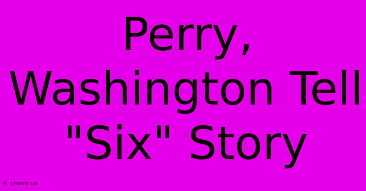 Perry, Washington Tell 