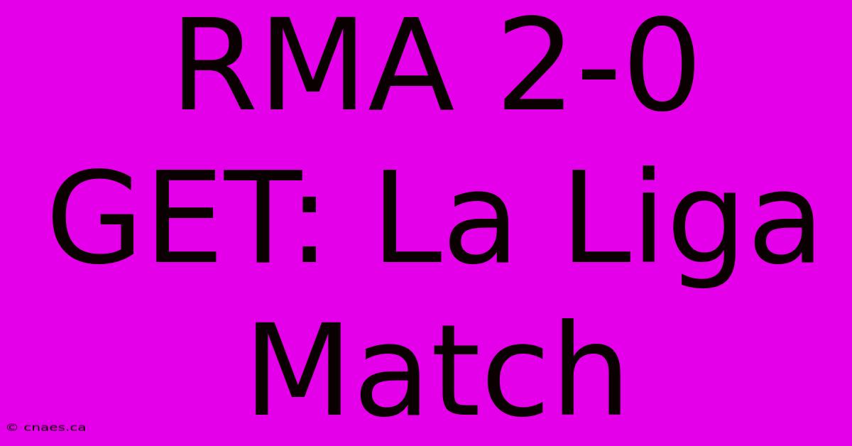 RMA 2-0 GET: La Liga Match