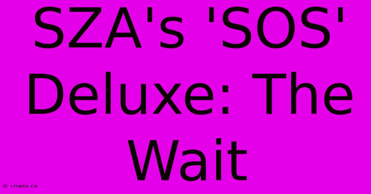 SZA's 'SOS' Deluxe: The Wait