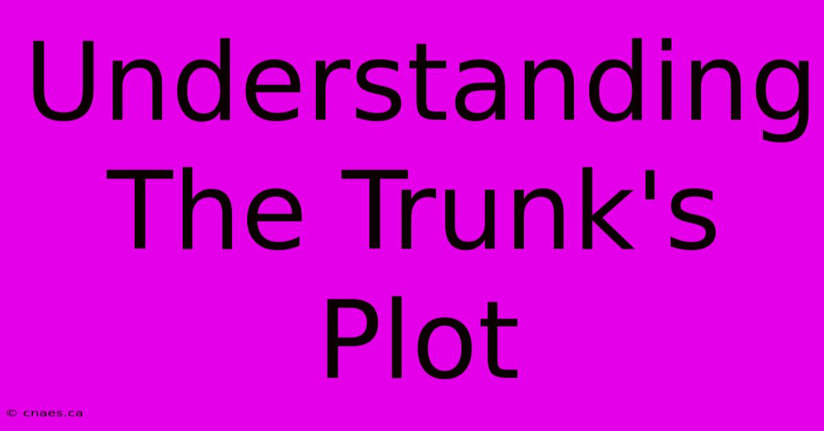 Understanding The Trunk's Plot