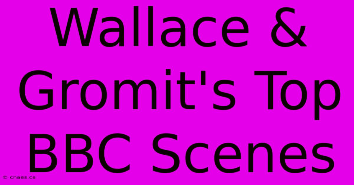 Wallace & Gromit's Top BBC Scenes